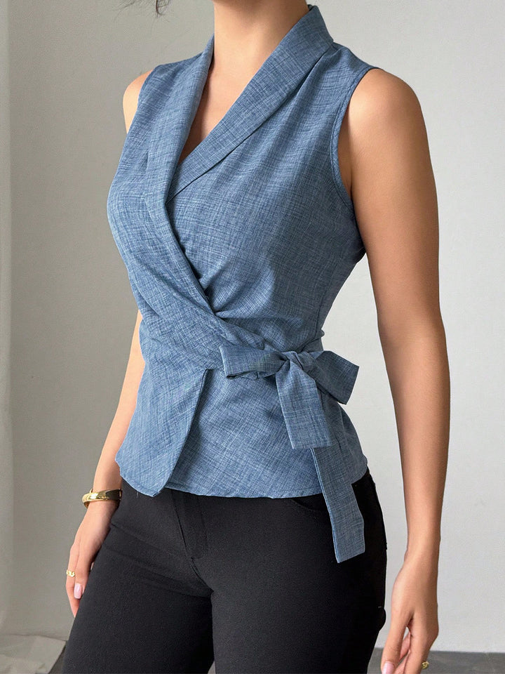 Lindsay | Sleeveless Blouse