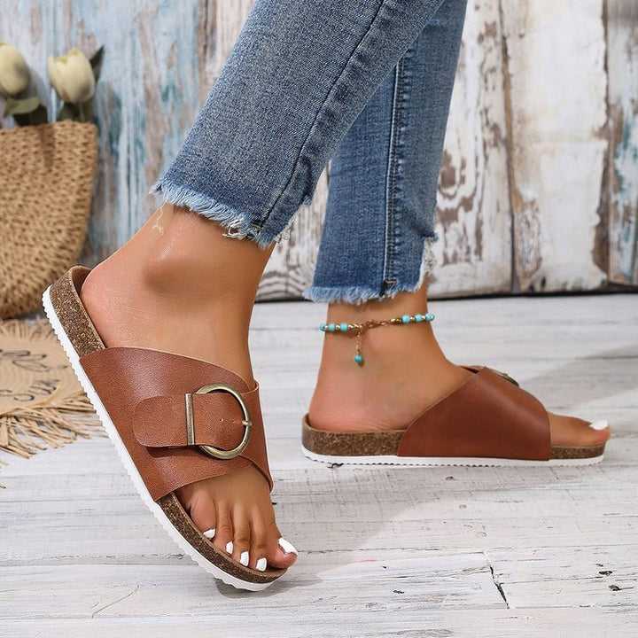 Leia | Halo Ring Sandals