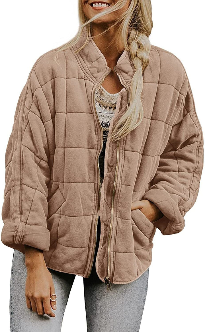 Emilia | Stand Collar Cotton Coat