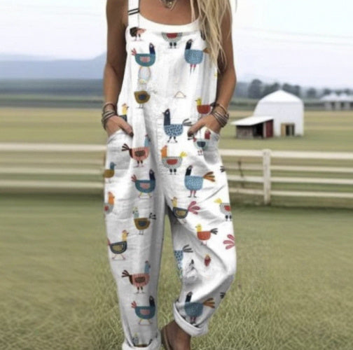 Daisy | Casual Artistic Overalls