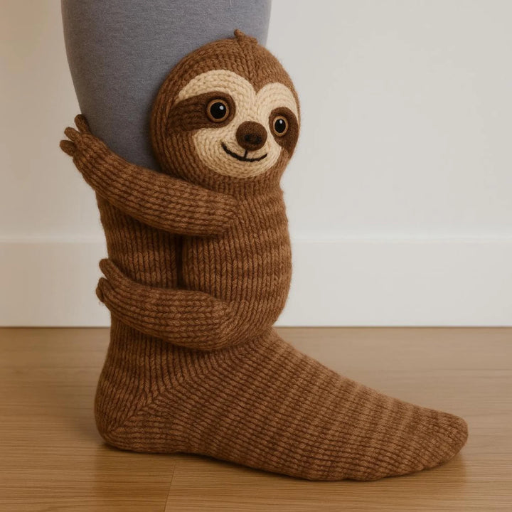 Willow™ | 3D Hand-Knit Animal Socks